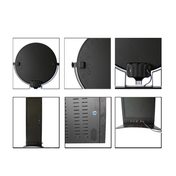 Ring Light Portable Ipad Photo Booth 80W Sheet Metal PC Board