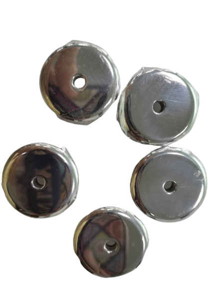 Diameter 27mm Medical Ultrasonic Transducer Silver Multi Frequency Ultrasonic