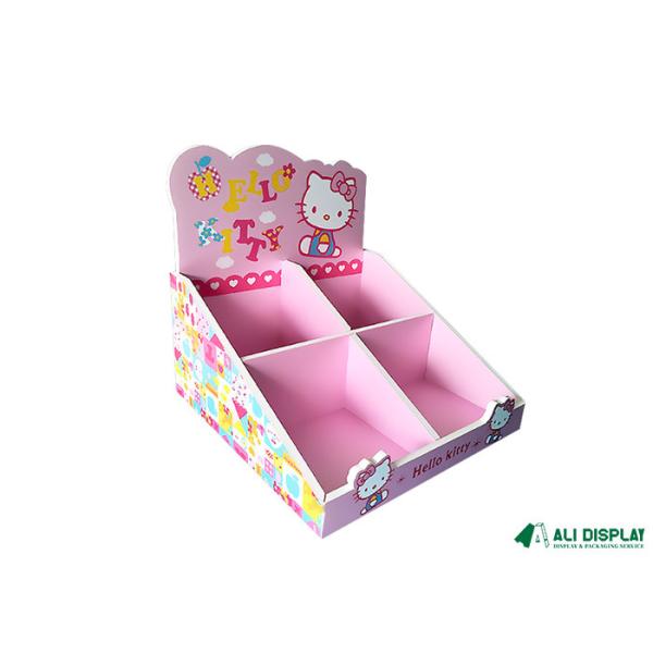 Gloss Lamination PDQ Display Box 250mm Cardboard Counter Display Box