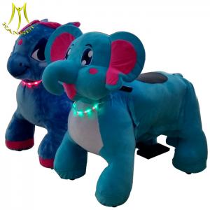China Hansel electric horse ride plush toy animal kids ride on animal toys for sale on sale