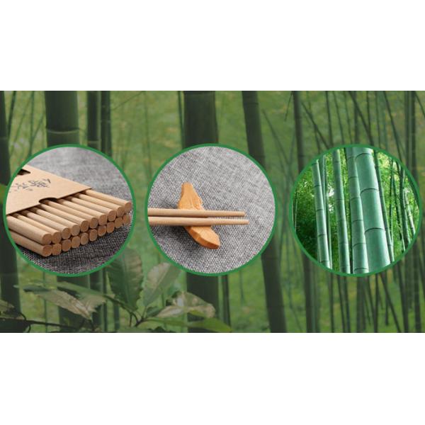 Custom Logo Compostable Reusable Bamboo Chopsticks Disposable Carbonized Dining
