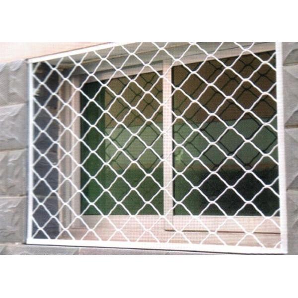 Anti Corrosion Aluminum Metal Mesh / Window Security Screens Customize Color