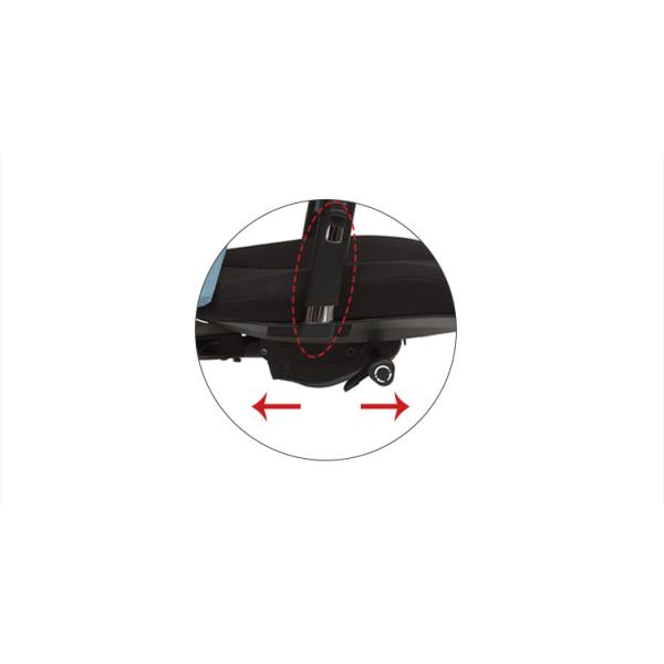 Black 360° Swivel Ergonomic Office Mesh Chairs Adjustable Height