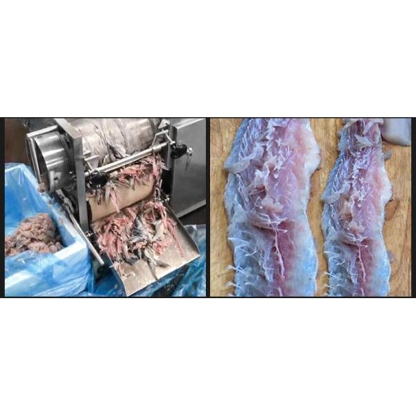 Bone Separator Cube Meat Dicing Machine Surimi Fish Cutting Machine