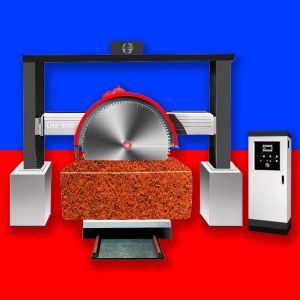 Max Cutting Length 3200mm LINSING Marble Block Cutting Machine for Granite