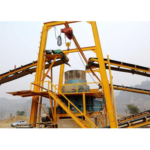 150TPH Mine Rock Stone Cone Crusher mining quarry chamber system CE ISO