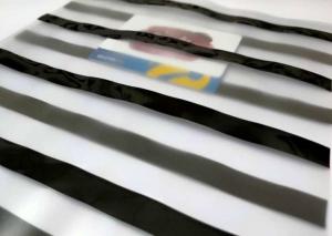 Quality PVC Magnetic Stripe Card A4 1.0mm Magnetic Stripe Coated Overlay for sale