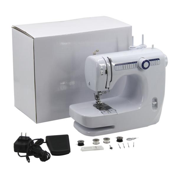 Lock Stitch Formation Portable Double Needle Leather Sewing Machine for Knitted Fabric