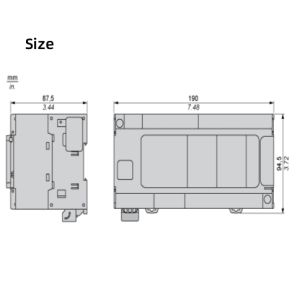 Schneider M241 PLC Controller 24V DC 40 I/O Module TM241CE40U