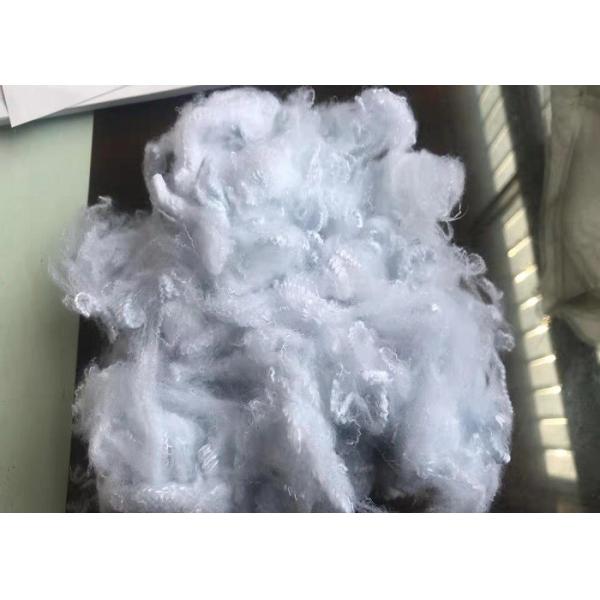 1.5D To 60D Recycled Polyester Staple Fiber , Original PET Staple Fiber Flame