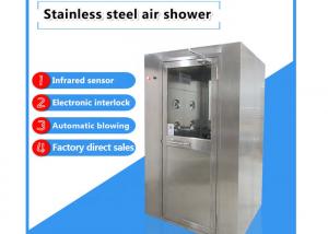 Quality Ventilation Purifier Swing Door Air Shower Tunnel With H13 Filter for sale