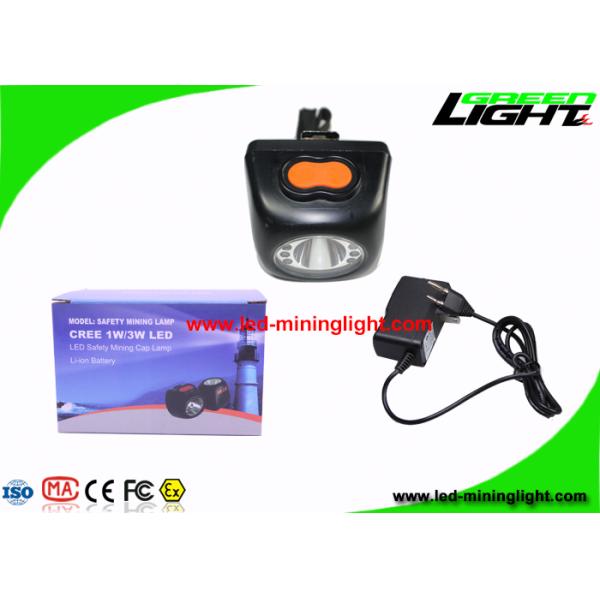 Rechargeable Waterproof 8000 Lux Coal Miners Headlamp With 15 Hours Lighting Time