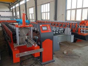 China Fully Automatic Rain Gutter Roll Forming Machine Drainage System Production Line on sale