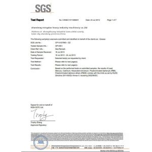 Shandong Mingdao Heavy Industry Machinery Co.,Ltd Certifications