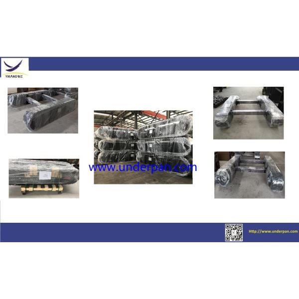 China gold manufacturer customized mini crawler chassis rubber track undercarriage for excavators