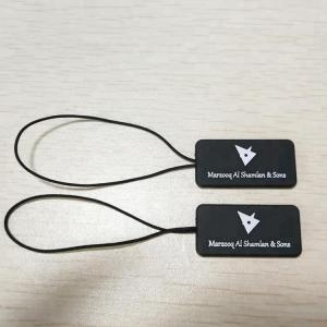 Quality Personalized Small Plastic Company Hang Tag Fasteners Attaching Tags To Clothes for sale
