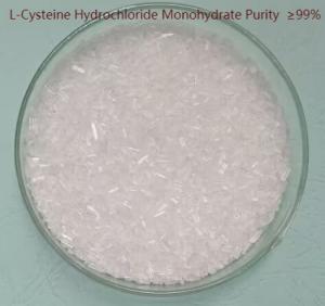 Quality CAS 7048-04-6 Cosmetics Additives Crystalline Cysteine HCL Monohydrate 99% for sale