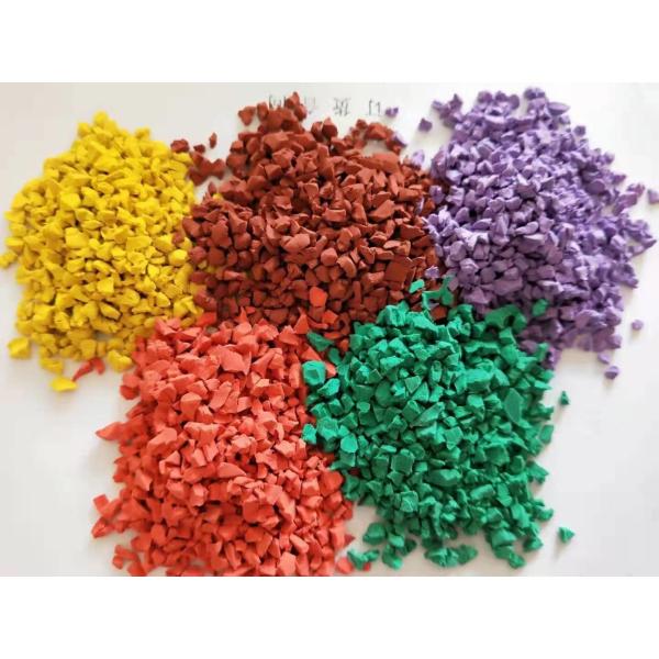 Customized Recycled Rubber Landscape Edging 1220*100*76mm Ecoborder Landscape Edging Red