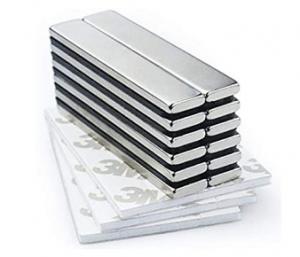 China Rare Earth Long Neodymium Bar Magnets 60 x 10 x 3 N45 Grade Multifunction on sale