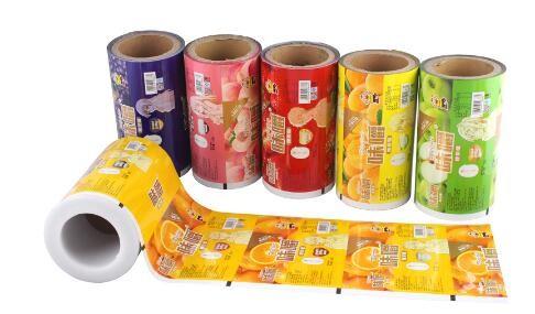 Buy Food Grade PET Food packaging film plastic printed metalized Roll film at wholesale prices