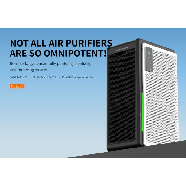 Homefish 280W UVC Negative Ion Air Purifier UV Sterilization
