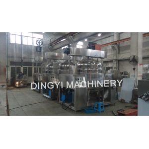 Buy cheap Cream Emulsifying Vacuum Mixer Homogenizer Tilting Hydraulic Lift 1150-3500rpm from wholesalers