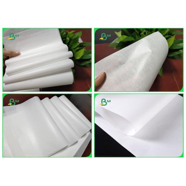 Kraft PE Coated Paper Kraft Paper One Side Glossy With FDA Approved White Color In Sheets Printable