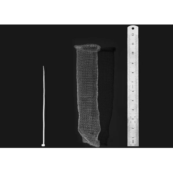 Width 40 Mm Diameter 290mm Knitted Mesh For Washing Machine Laundry Lint Traps