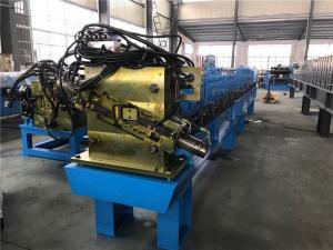 China Round Shape Stainless Steel Pipe Bending Machine , Gutter Roll Forming Machine PLC Control on sale