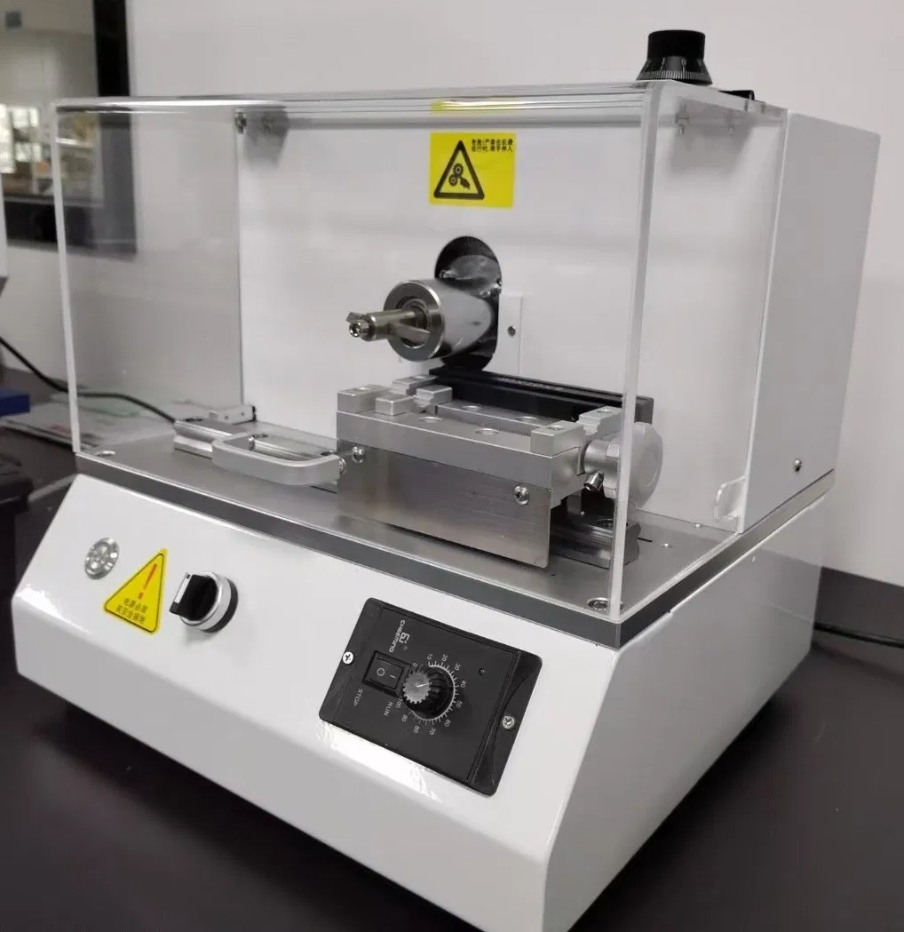 Woodworking Power Sample V Notch Cutter Machine For Plastic Testing