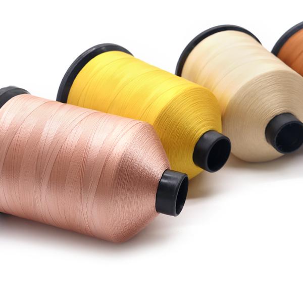 High Tenacity 6000m Cone Cream Nylbond Tkt-40 Strong Bonded Thread for Upholstery Trade