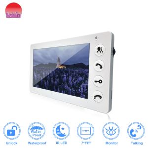 Most economic video door phone video intercom support 1 monitor and 1 outdoor