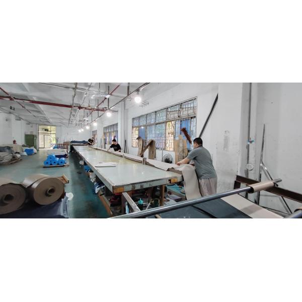 hot selling portable PVC Flocking Double Layer Air Bed Inflatable Air Mattresses