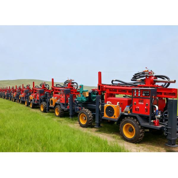 Multi Functional Water Well Drilling Rig Truck Stable And Reliable