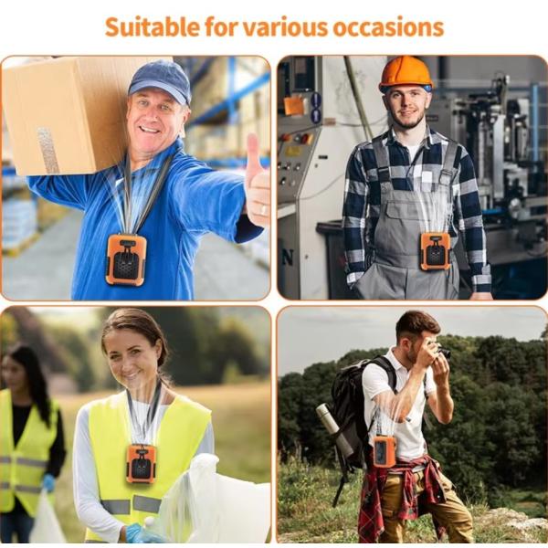 Socool Fan 6000mAh 3 Speed Levels Multifunctional Portable Fan Noise Level Less Than 50 DB Lightweight