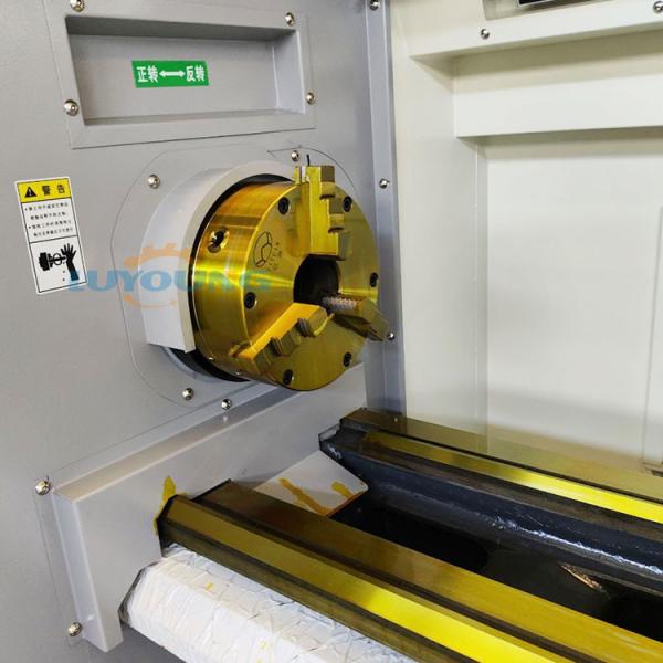 Automatic CK6150B 750 1000 1200mm Flat Bed CNC Lathe Machine