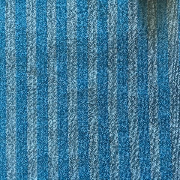 Hot sale microfiber mop strip twist fabric in roll with scrape