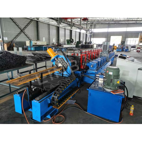 C Profile C Channel Roll Forming Machine 1.5-2mm Flying shear