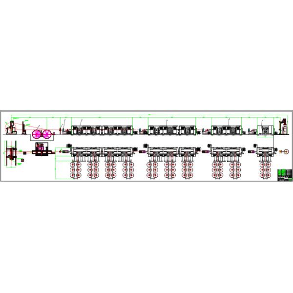 High Speed Concentric Stranding Machine Line For Compacting Round Or Sector Shaped Copper Or Aluminium Conductor