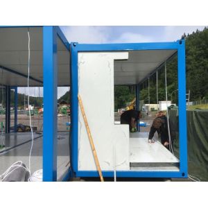 Quality 2017 Unique fashion modular steel frame prefab container house for people life home for sale