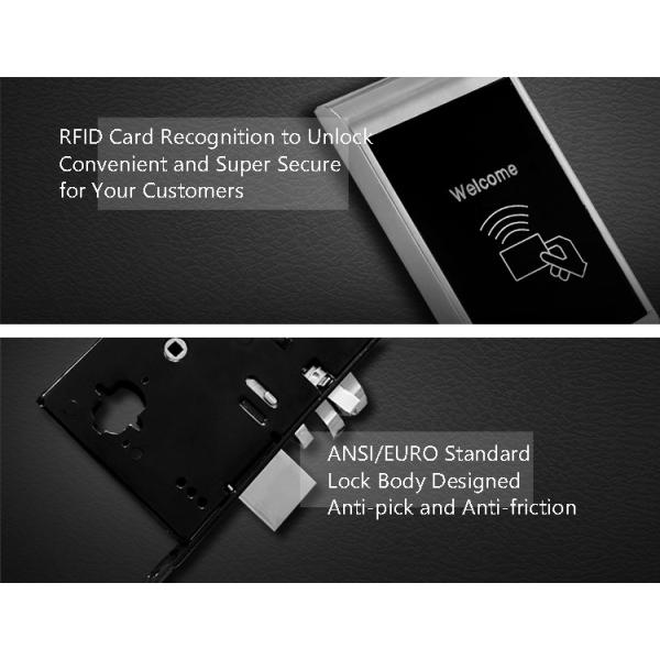 High Security Aluminium Door Lock Fashion Design Super Convenience