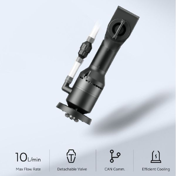 Agricultural Drone Centrifugal Nozzle With 10L/min Flow Rate Detachable Valve