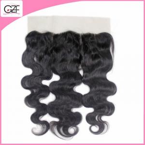 Quality High Quality Virgin Hair Silk Top Indian Hair 13*4 360 Lace Frontal From Ear To Ear Bleached Knots for sale