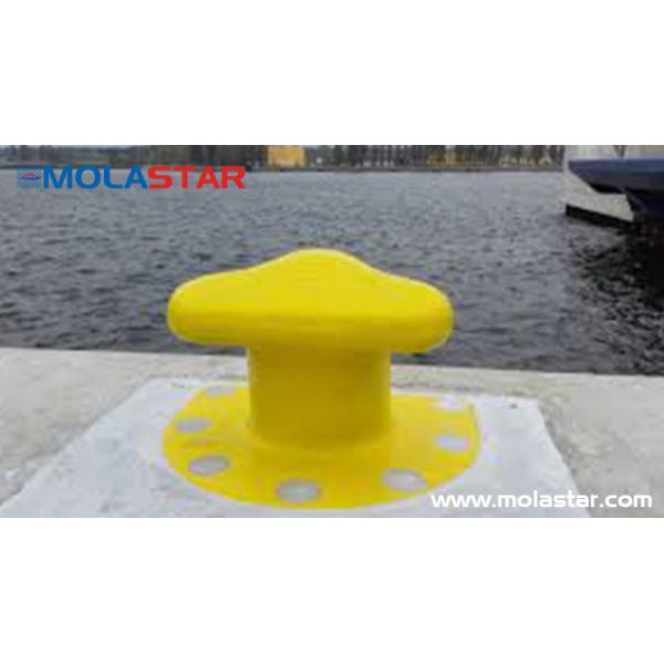Molastar Customize Marine Ship Stainless Steel Mooring Single Bitt Bollard T Head Dock Bollard