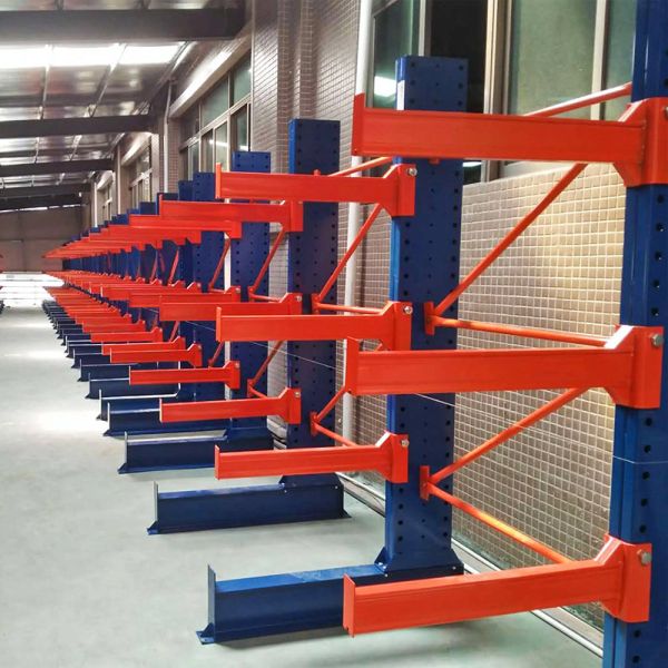 Customizable Cantilever Rack for Heavy-Duty Warehouse Storage Solutions