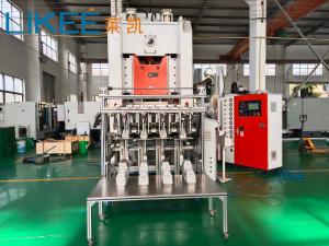 Quality 12000pcs/H Automatic Aluminium Food Container Making Machine Multiple Cavities for sale