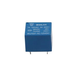 Wj107 T 73 7A 12V Ac 250V Jzc Miniature Low Power Relays For Door Opener