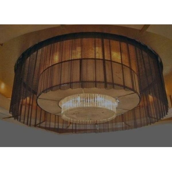 Stainless Steel 304 Chain Link Mesh with 1.2mm Wire Diameter and 6mm*6mm Mesh Size for Decorative Wire Mesh