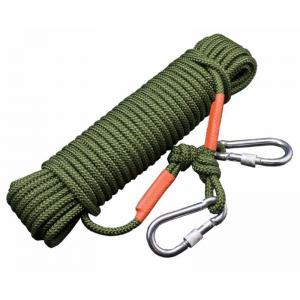 Quality Umbrella Rope 8mm Rope Steel Wire Core Fire Escape Rope Floor Climbing Self Rescue Rope Military for sale