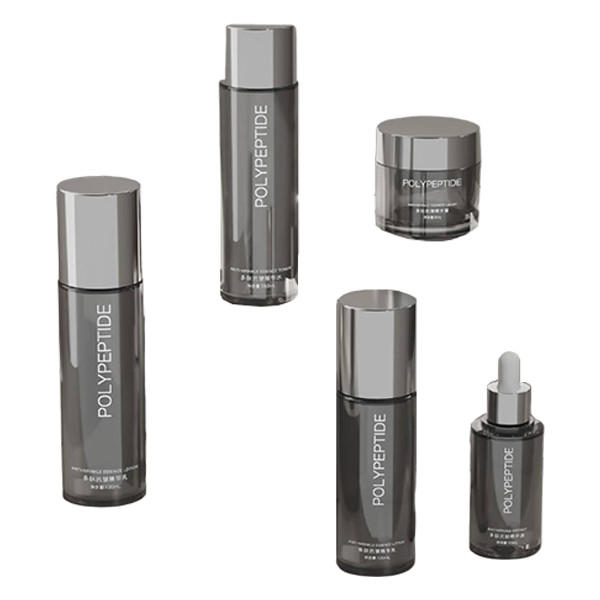 ‌PETG cylindrical empty bottle set for essence/lotion‌ 50ml-150ml - 20-thread environmentally friendly sub-packaging bottle